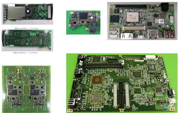 PCBA/モジュール ・医療製品向けPCBA ・車載向けPCBA ・アミューズメント向けPCBA